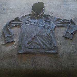 Gray Youth Adidas Climawarm The Go To Hoodie